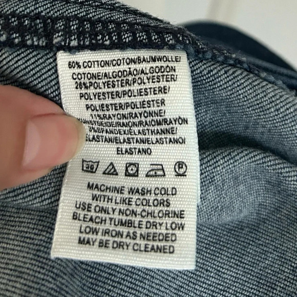 Free People 70s retro high rise Flare wide leg jeans size 27 - Picture 8 of 10